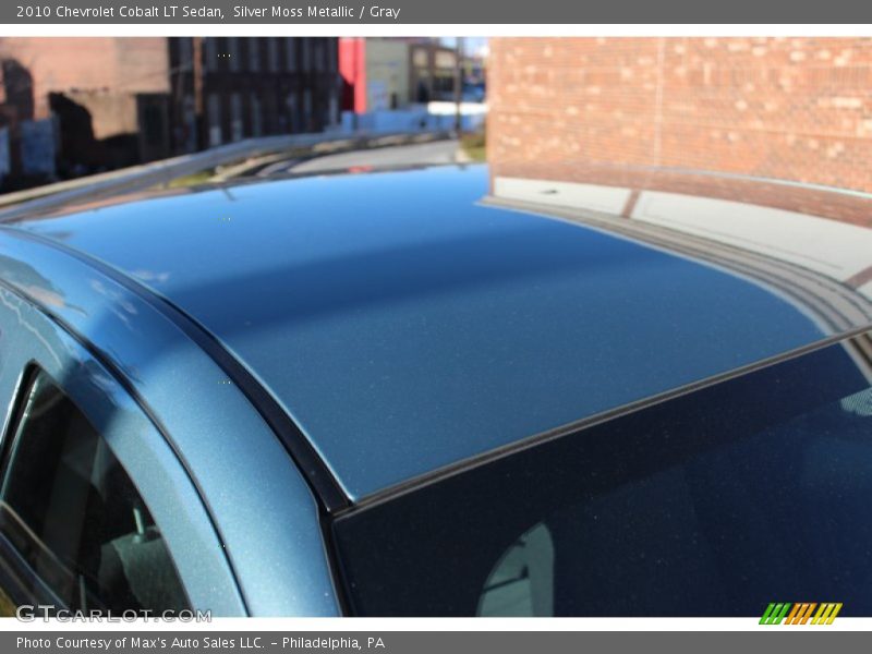 Silver Moss Metallic / Gray 2010 Chevrolet Cobalt LT Sedan