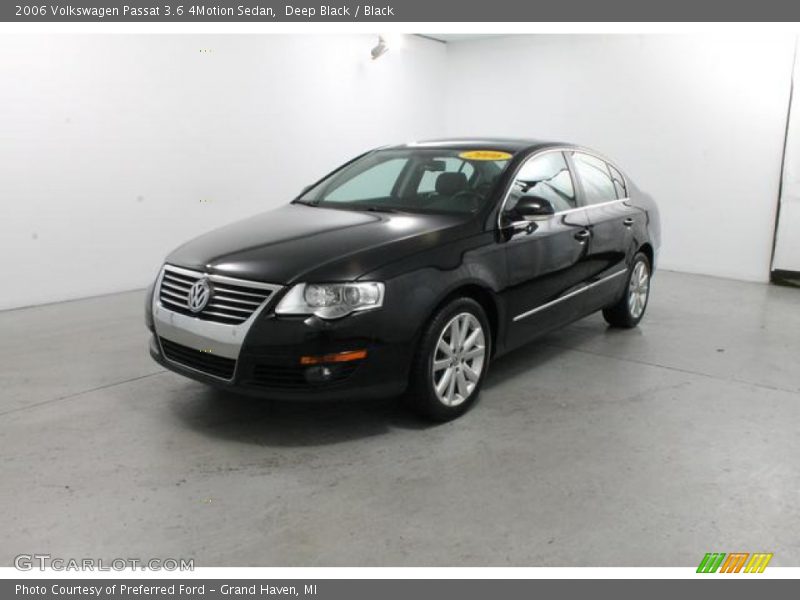 Deep Black / Black 2006 Volkswagen Passat 3.6 4Motion Sedan