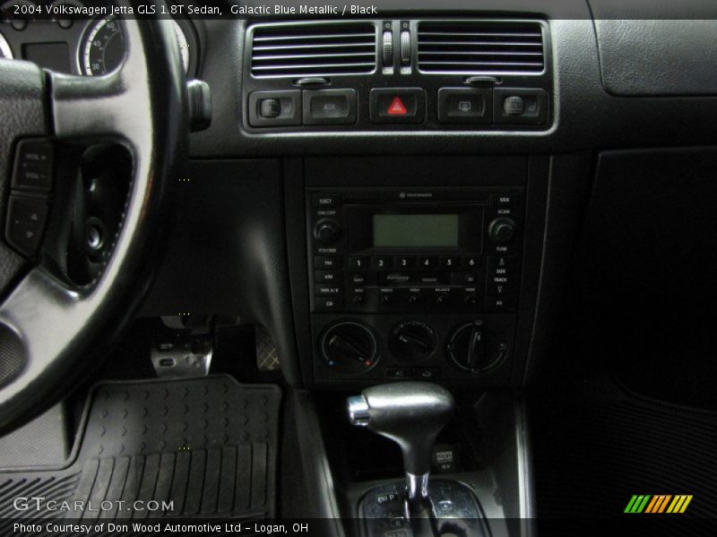 Galactic Blue Metallic / Black 2004 Volkswagen Jetta GLS 1.8T Sedan