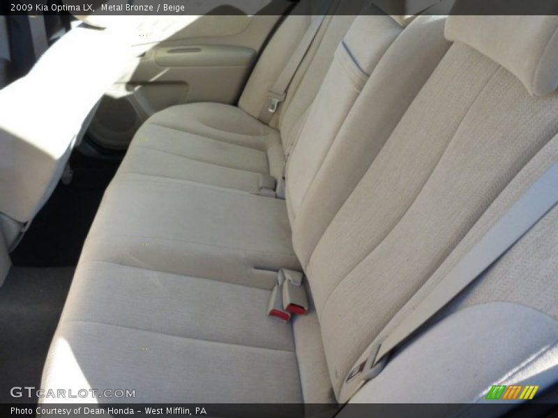 Metal Bronze / Beige 2009 Kia Optima LX