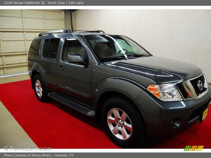 Storm Gray / Cafe Latte 2008 Nissan Pathfinder SE