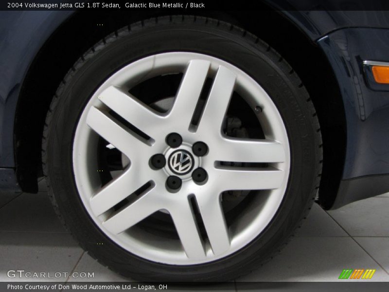 Galactic Blue Metallic / Black 2004 Volkswagen Jetta GLS 1.8T Sedan