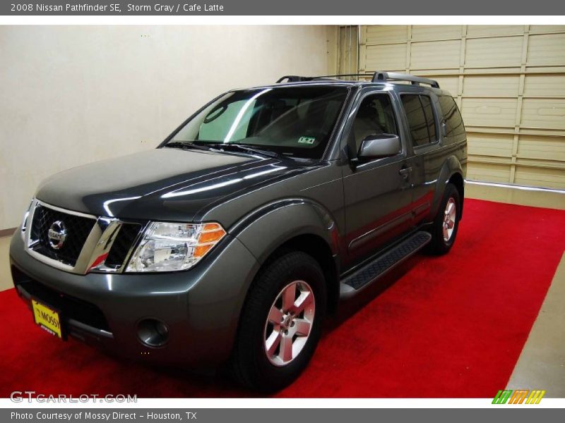 Storm Gray / Cafe Latte 2008 Nissan Pathfinder SE