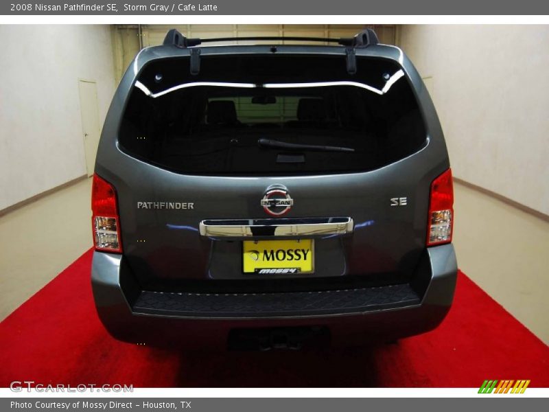 Storm Gray / Cafe Latte 2008 Nissan Pathfinder SE