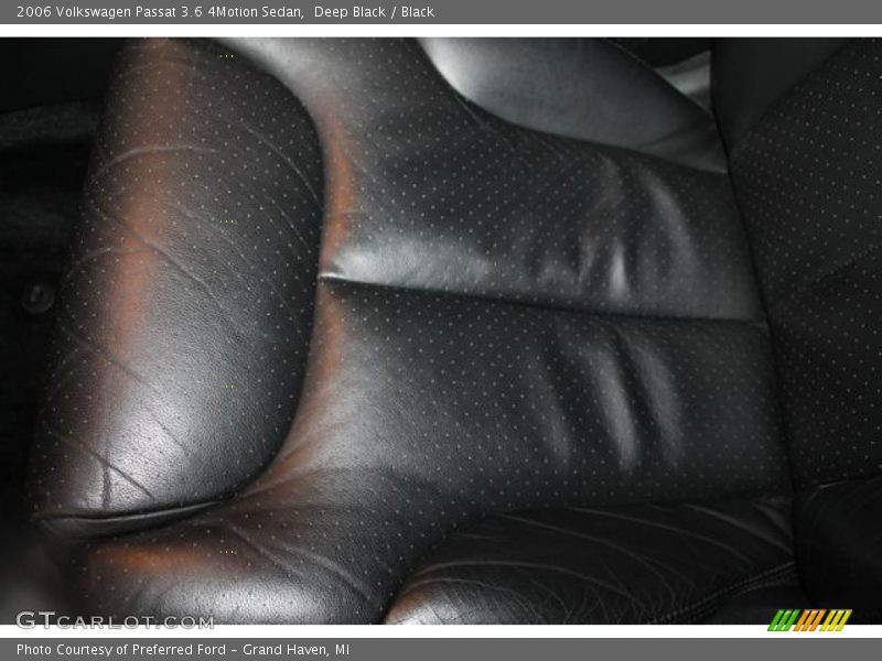 Deep Black / Black 2006 Volkswagen Passat 3.6 4Motion Sedan