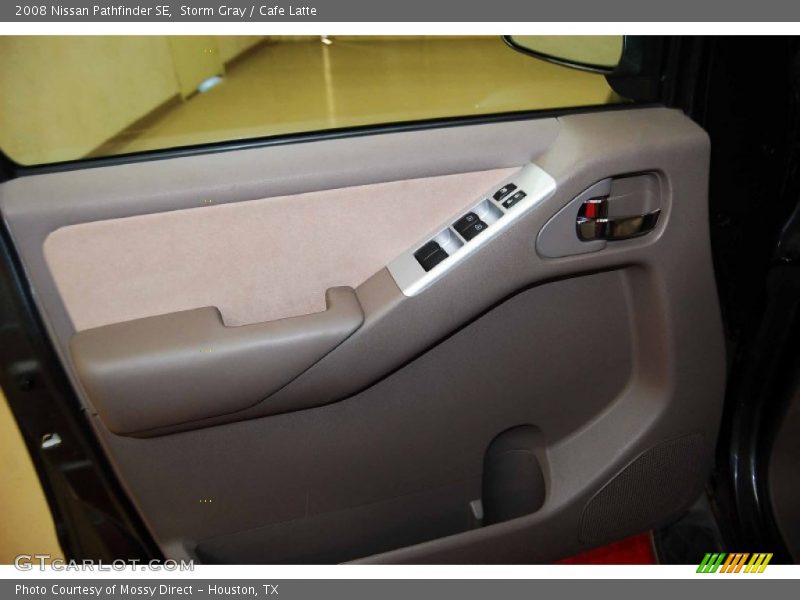 Storm Gray / Cafe Latte 2008 Nissan Pathfinder SE