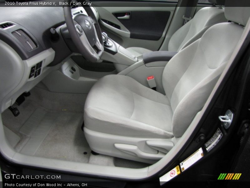 Black / Dark Gray 2010 Toyota Prius Hybrid V