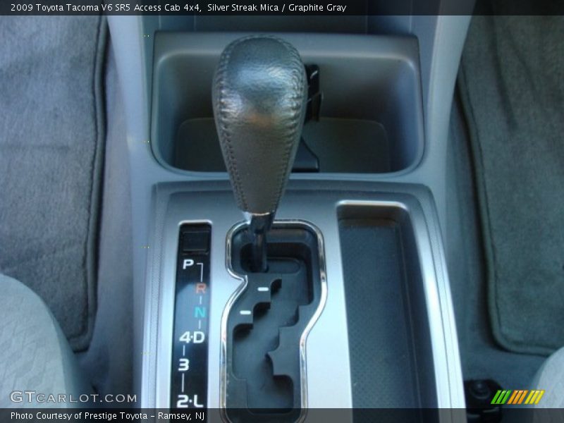 Silver Streak Mica / Graphite Gray 2009 Toyota Tacoma V6 SR5 Access Cab 4x4