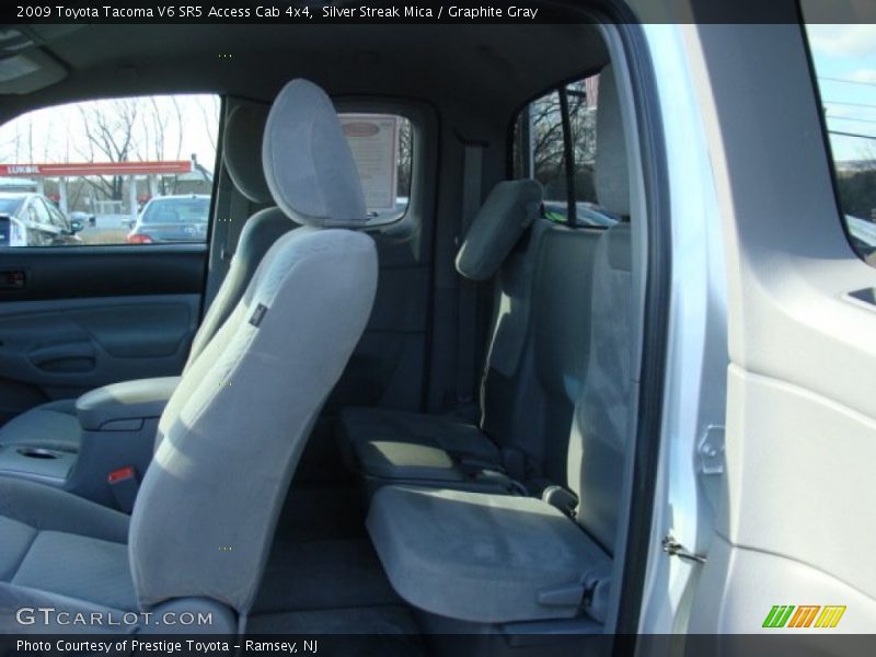 Silver Streak Mica / Graphite Gray 2009 Toyota Tacoma V6 SR5 Access Cab 4x4