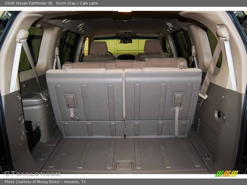 Storm Gray / Cafe Latte 2008 Nissan Pathfinder SE