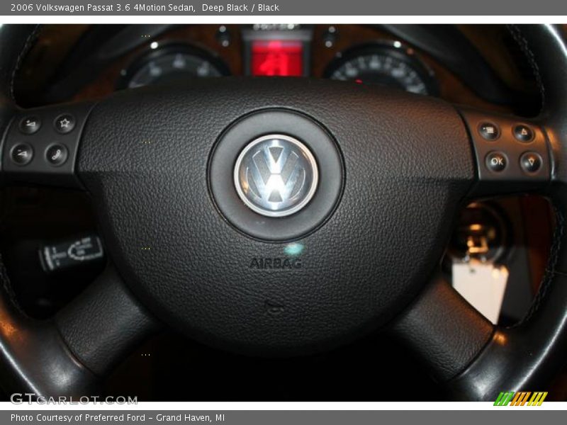 Deep Black / Black 2006 Volkswagen Passat 3.6 4Motion Sedan