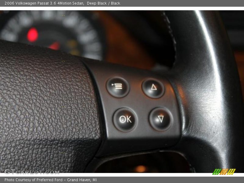 Deep Black / Black 2006 Volkswagen Passat 3.6 4Motion Sedan