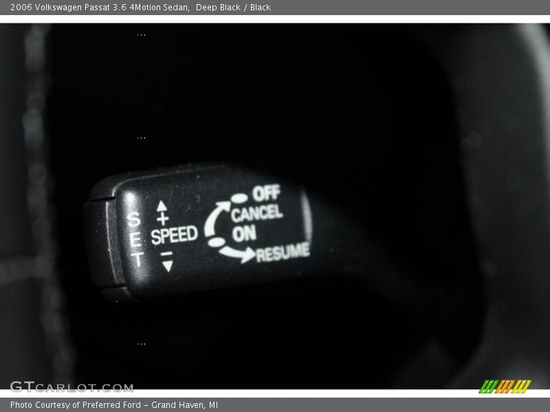 Deep Black / Black 2006 Volkswagen Passat 3.6 4Motion Sedan