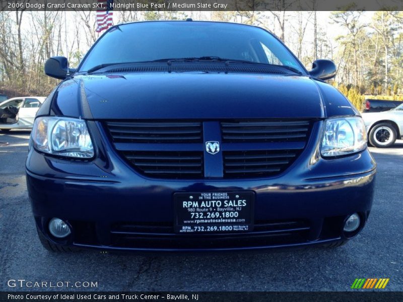 Midnight Blue Pearl / Medium Slate Gray 2006 Dodge Grand Caravan SXT