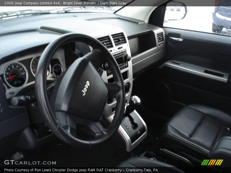 Bright Silver Metallic / Dark Slate Gray 2008 Jeep Compass Limited 4x4