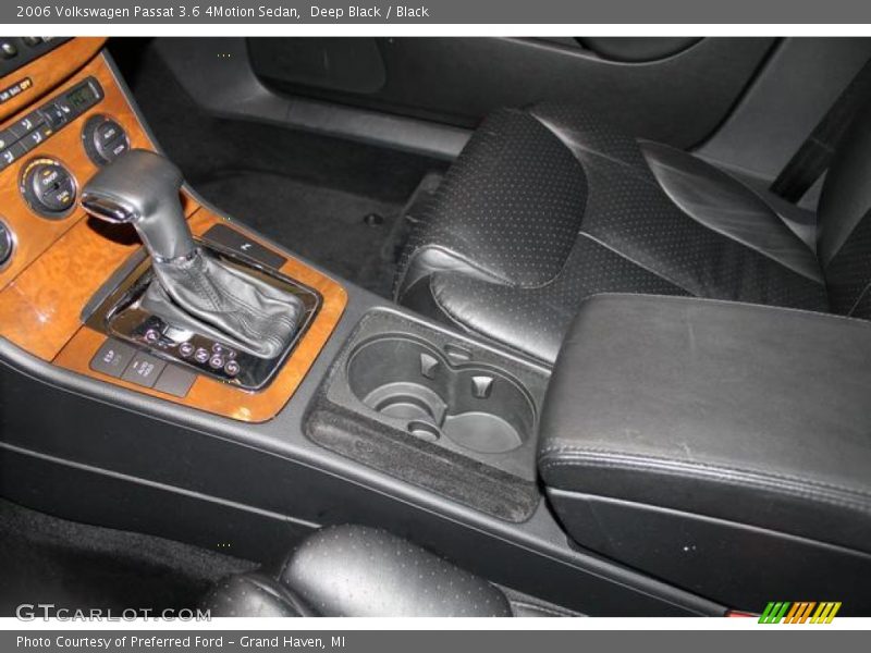 Deep Black / Black 2006 Volkswagen Passat 3.6 4Motion Sedan