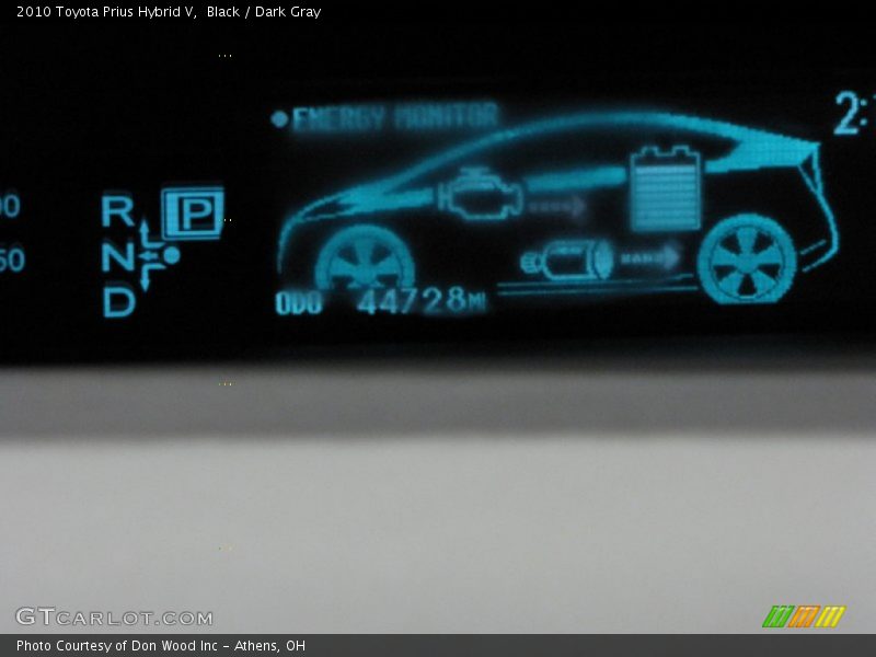 Black / Dark Gray 2010 Toyota Prius Hybrid V