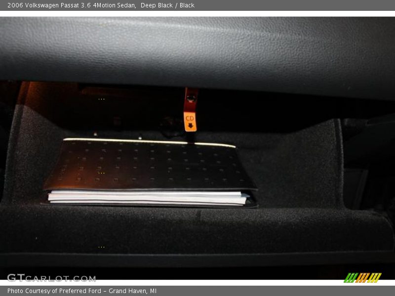 Deep Black / Black 2006 Volkswagen Passat 3.6 4Motion Sedan