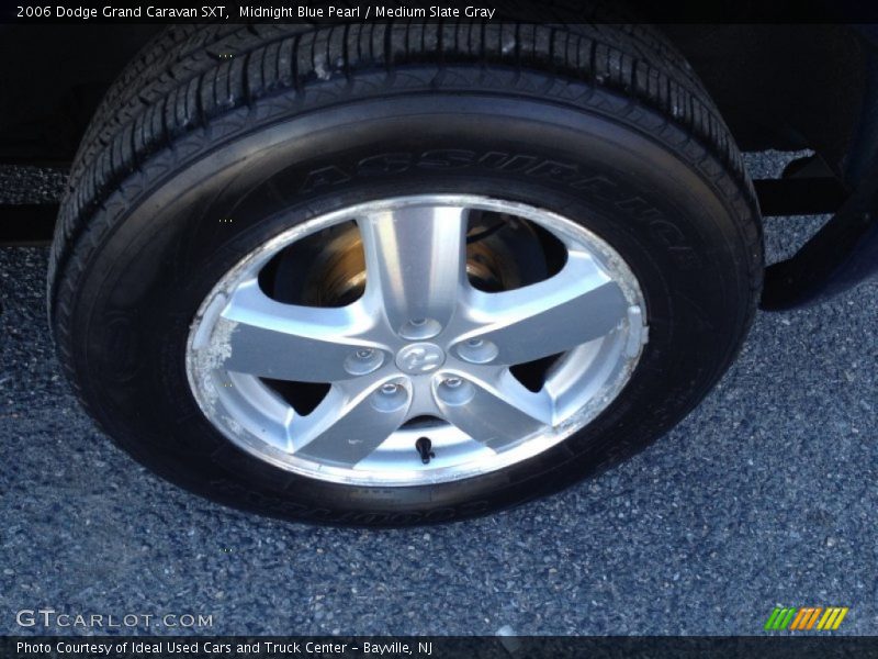 Midnight Blue Pearl / Medium Slate Gray 2006 Dodge Grand Caravan SXT