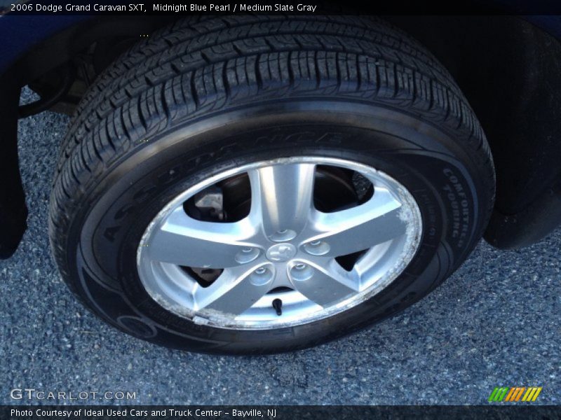 Midnight Blue Pearl / Medium Slate Gray 2006 Dodge Grand Caravan SXT