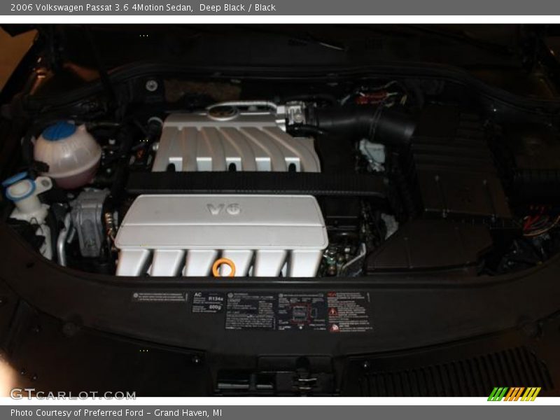 Deep Black / Black 2006 Volkswagen Passat 3.6 4Motion Sedan