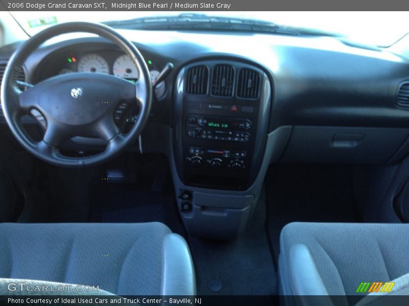 Midnight Blue Pearl / Medium Slate Gray 2006 Dodge Grand Caravan SXT