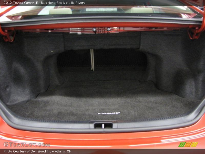 Barcelona Red Metallic / Ivory 2012 Toyota Camry LE