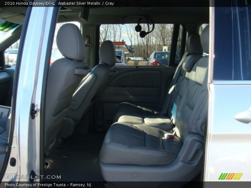 Alabaster Silver Metallic / Gray 2010 Honda Odyssey EX-L