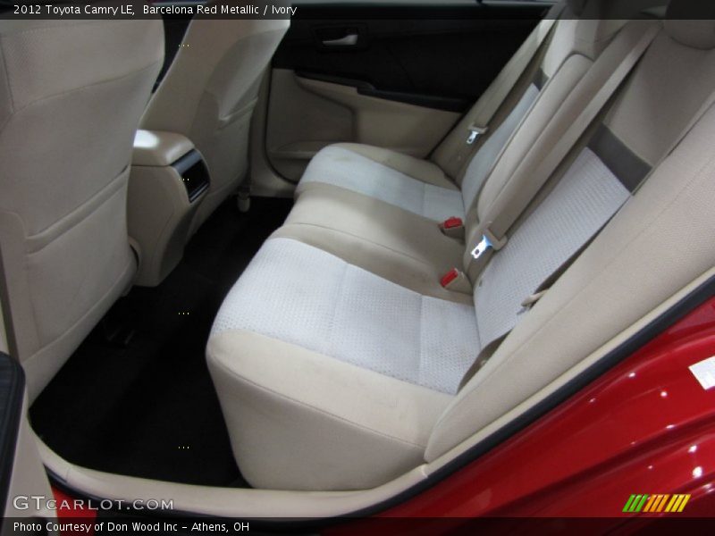 Barcelona Red Metallic / Ivory 2012 Toyota Camry LE