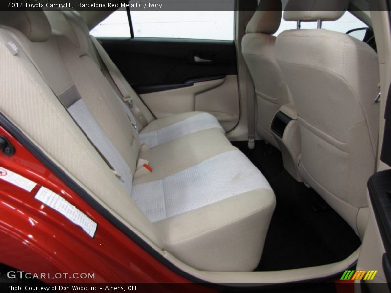Barcelona Red Metallic / Ivory 2012 Toyota Camry LE