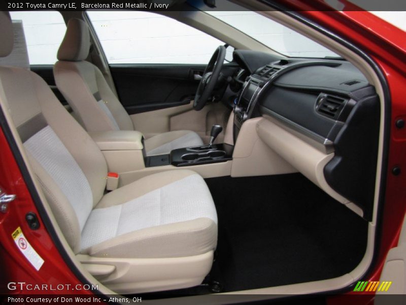 Barcelona Red Metallic / Ivory 2012 Toyota Camry LE