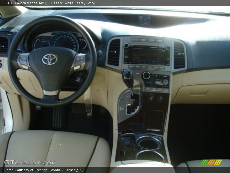 Blizzard White Pearl / Ivory 2010 Toyota Venza AWD