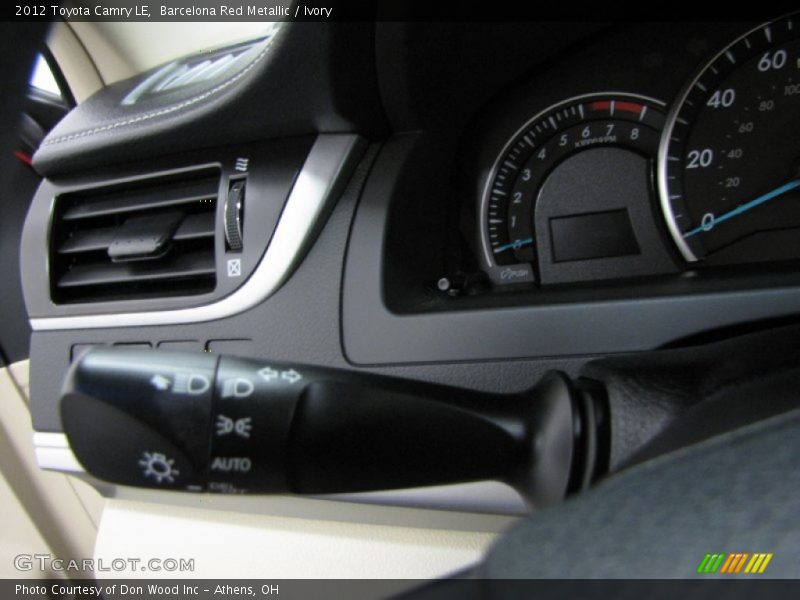 Barcelona Red Metallic / Ivory 2012 Toyota Camry LE