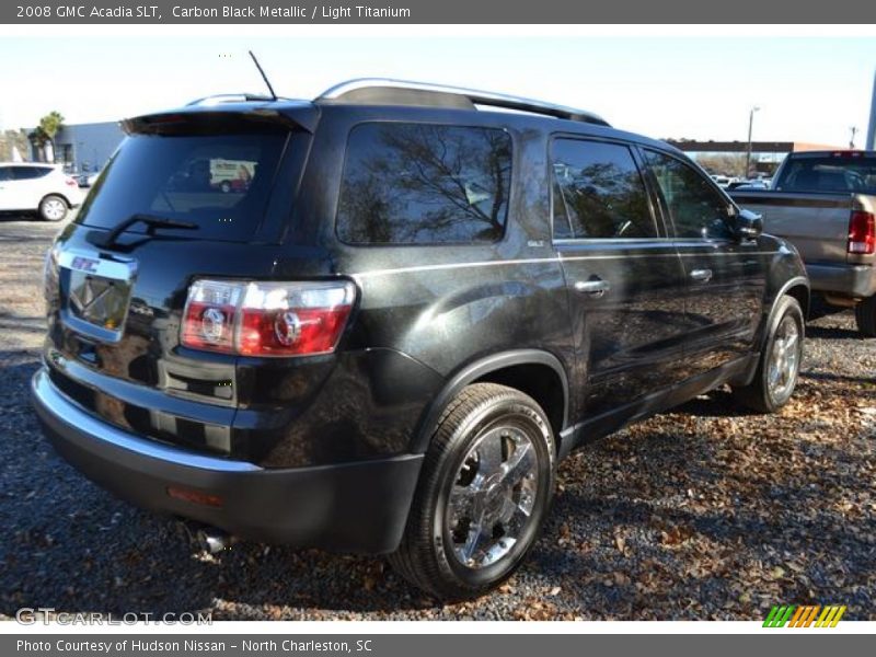 Carbon Black Metallic / Light Titanium 2008 GMC Acadia SLT