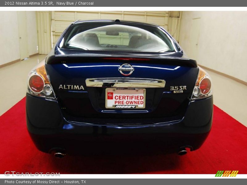 Navy Blue / Charcoal 2012 Nissan Altima 3.5 SR
