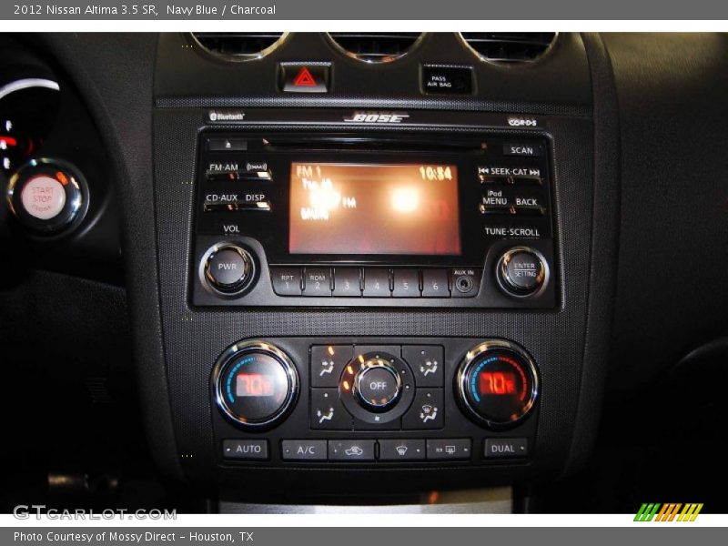 Navy Blue / Charcoal 2012 Nissan Altima 3.5 SR