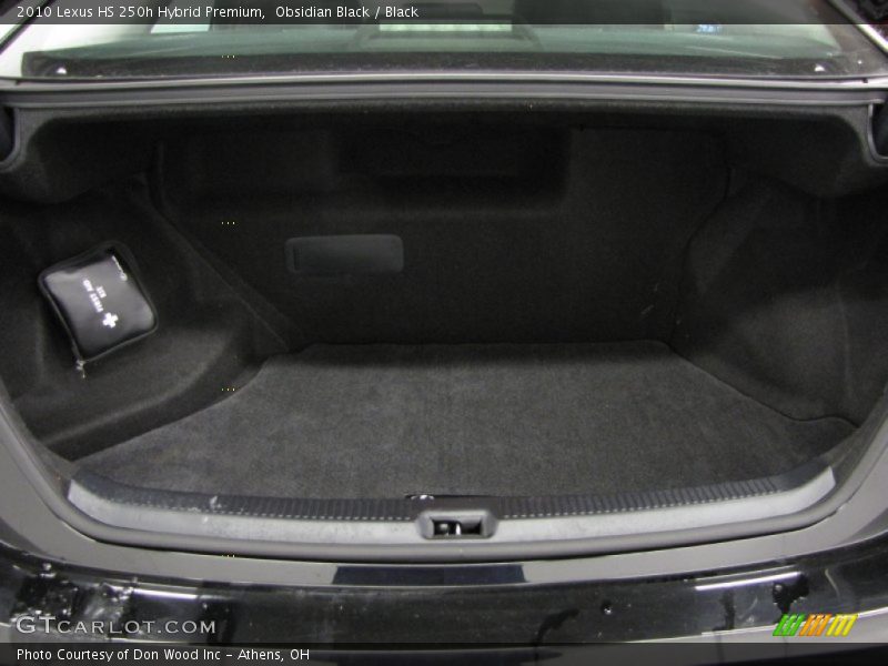 Obsidian Black / Black 2010 Lexus HS 250h Hybrid Premium