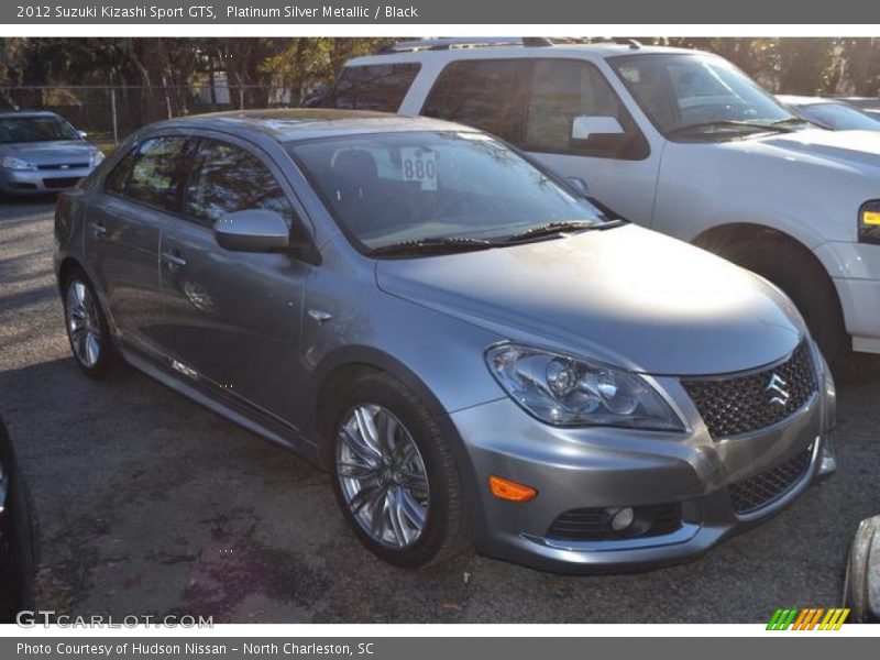 Platinum Silver Metallic / Black 2012 Suzuki Kizashi Sport GTS