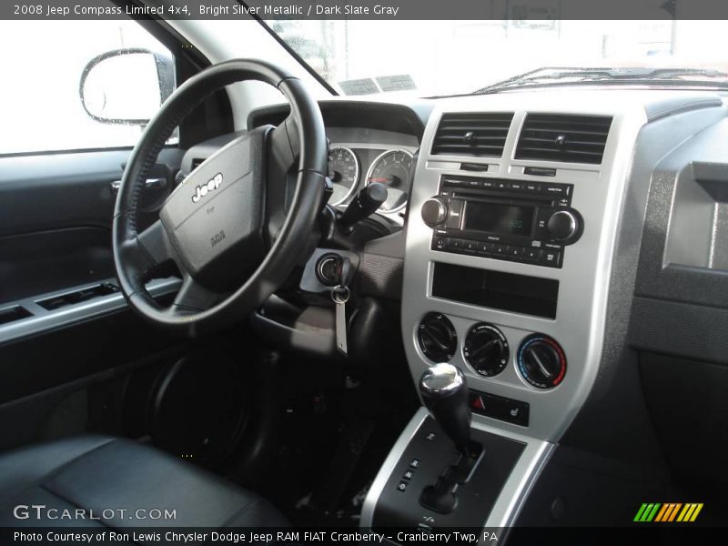 Bright Silver Metallic / Dark Slate Gray 2008 Jeep Compass Limited 4x4
