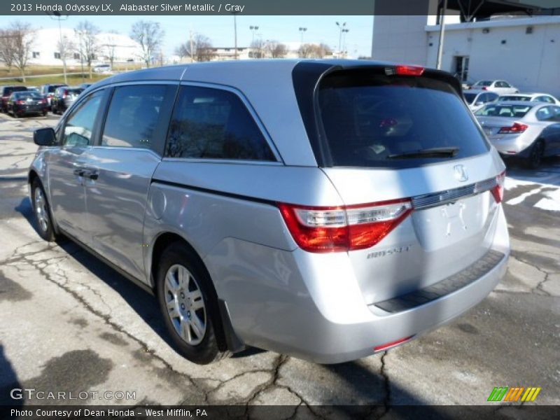 Alabaster Silver Metallic / Gray 2013 Honda Odyssey LX