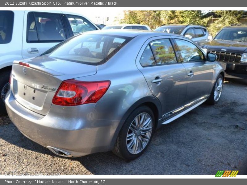 Platinum Silver Metallic / Black 2012 Suzuki Kizashi Sport GTS