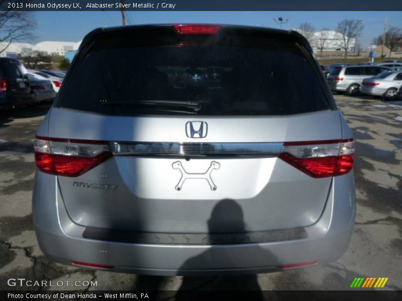 Alabaster Silver Metallic / Gray 2013 Honda Odyssey LX