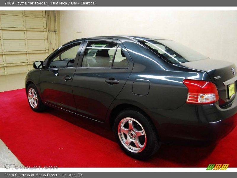 Flint Mica / Dark Charcoal 2009 Toyota Yaris Sedan