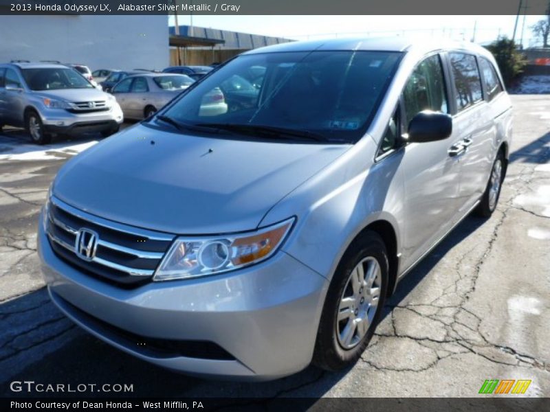 Alabaster Silver Metallic / Gray 2013 Honda Odyssey LX