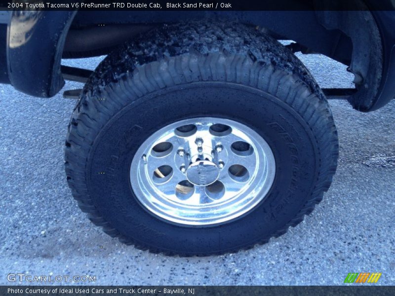 Black Sand Pearl / Oak 2004 Toyota Tacoma V6 PreRunner TRD Double Cab