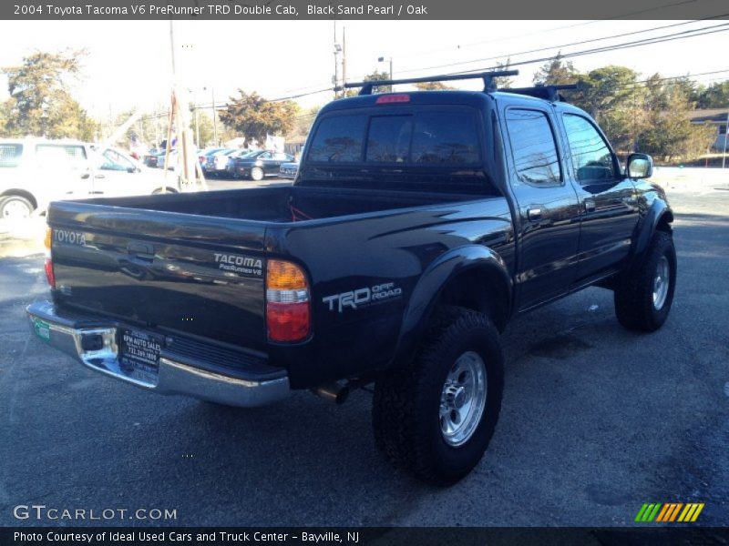 Black Sand Pearl / Oak 2004 Toyota Tacoma V6 PreRunner TRD Double Cab