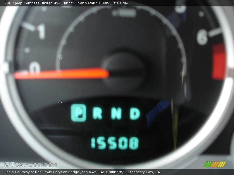 Bright Silver Metallic / Dark Slate Gray 2008 Jeep Compass Limited 4x4