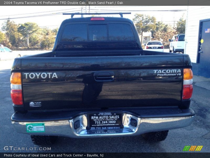 Black Sand Pearl / Oak 2004 Toyota Tacoma V6 PreRunner TRD Double Cab