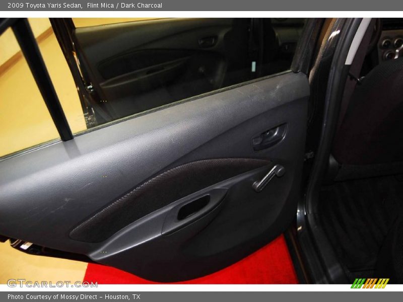 Flint Mica / Dark Charcoal 2009 Toyota Yaris Sedan