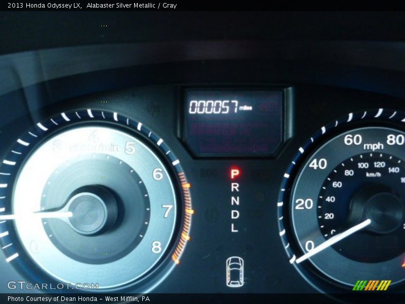 Alabaster Silver Metallic / Gray 2013 Honda Odyssey LX